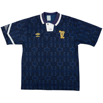 1991-94 Scotland Home Shirt - 8/10 - (XL)