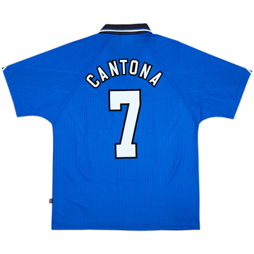 1996-98 Manchester United Third Shirt Cantona #7 - 10/10 - (L)