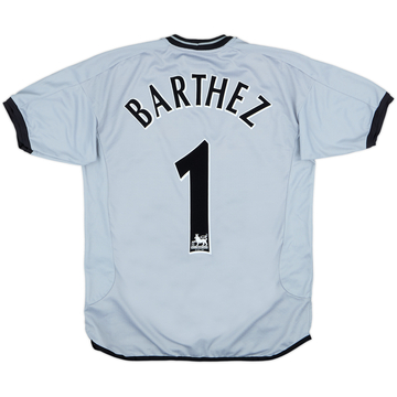 2001-02 Manchester United Centenary GK S/S Shirt Barthez #1 - 10/10 - (S)