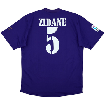 2001 Real Madrid Third Shirt Zidane #5 - 9/10 - (L)