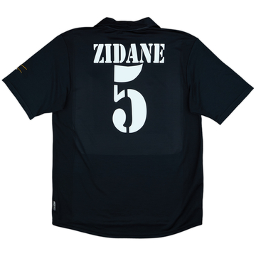 2001 Real Madrid Away Shirt Zidane #5 - 9/10 - (M)
