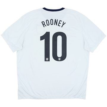 2013 England 150th Anniversary Home Shirt Rooney #10 - 7/10 - (XXL)