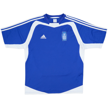 2004-06 Greece Home Shirt #4 - 7/10 - (L)