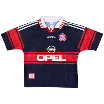 1997-99 Bayern Munich Home Shirt - 8/10 - (L.Boys)