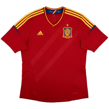 2011-12 Spain Home Shirt - 8/10 - (XL)