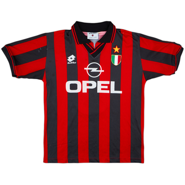 1997-98 AC Milan Home Shirt #8 - 7/10 - (S)
