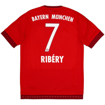 2015-16 Bayern Munich Home Shirt Ribery #7 (M)