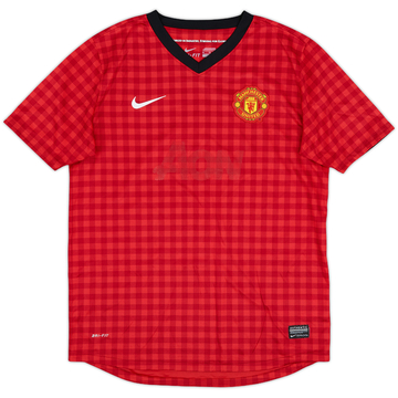 2012-13 Manchester United Home Shirt - 4/10 - (XL.Boys)