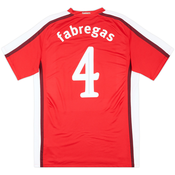 2008-10 Arsenal Home Shirt Fabregas #4 - 7/10 - (M)