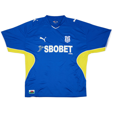 2009-10 Cardiff Home Shirt - 8/10 - (L)