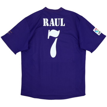 2001 Real Madrid Third Shirt Raul #7 - 9/10 - (L)