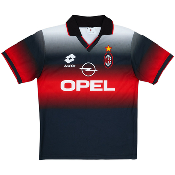 1996-97 AC Milan Lotto Training Shirt - 9/10 - (M)