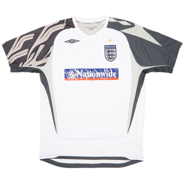 2005-06 England Umbro Training Shirt - 5/10 - (XL)