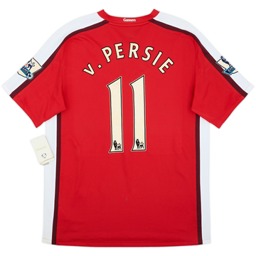 2008-10 Arsenal Home Shirt v. Persie #11 (L)