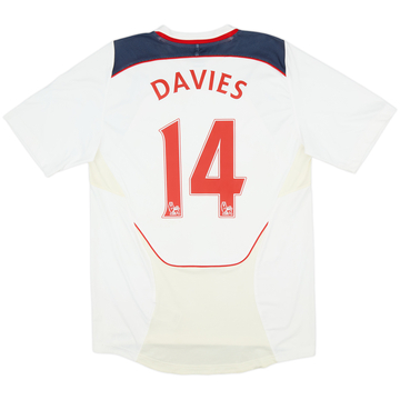 2008-09 Bolton Home Shirt Davies #14 - 5/10 - (M)