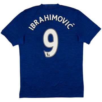 2016-17 Manchester United Away Shirt Ibrahimovic #9 - 7/10 - (M)