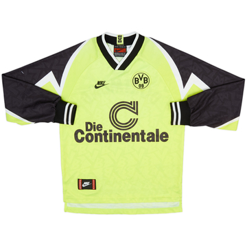 1995-96 Borussia Dortmund Home L/S Shirt - 5/10 - (XS)