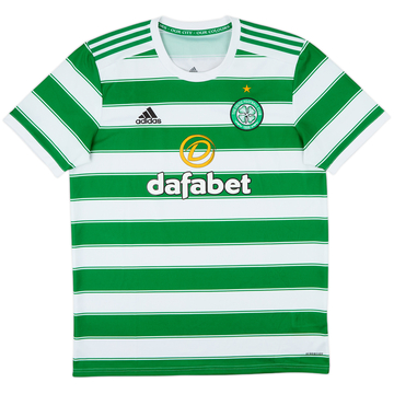 2021-22 Celtic Home Shirt - 8/10 - (L)