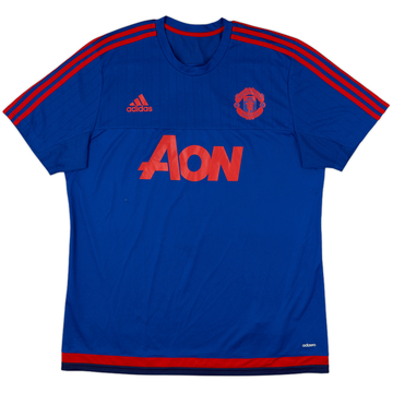2015-16 Manchester United adidas Training Shirt - 6/10 - (XL)