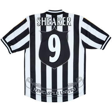 1997-99 Newcastle Home Shirt Shearer #9 - 8/10 - (M)