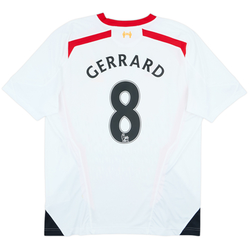 2013-14 Liverpool Away Shirt Gerrard #8 - 6/10 - (XL)