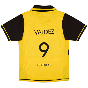 2007-08 Borussia Dortmund Home Shirt Valdez #9 - 6/10 - (L)