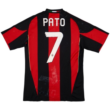 2010-11 AC Milan Home Shirt Pato #7 - 4/10 - (S)