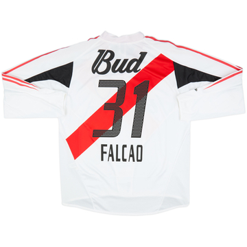 2004-05 River Plate Home L/S Shirt Falcao #31 - 10/10 - (M/L)