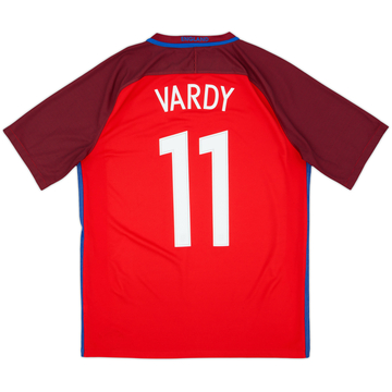 2016-17 England Away Shirt Vardy #11 - 8/10 - (M)