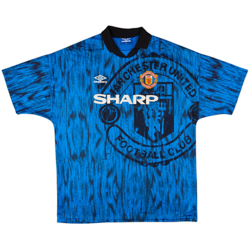 1992-93 Manchester United Away Shirt - 9/10 - (XXL)