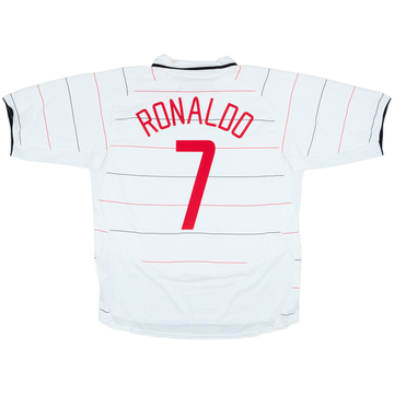 2003-05 Manchester United Third Shirt Ronaldo #7 - 7/10 - (XL)