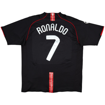 2007-08 Manchester United Away Shirt Ronaldo #7 - 8/10 - (XL)