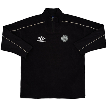 1996-97 Ajax Umbro 1/4 Zip Fleece Top - 6/10 - (XXL)