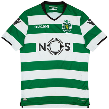 2017-18 Sporting CP Home Shirt - 5/10 - (M)