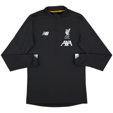 2019-20 Liverpool New Balance 1/4 Zip Training Top - 8/10 - (S)