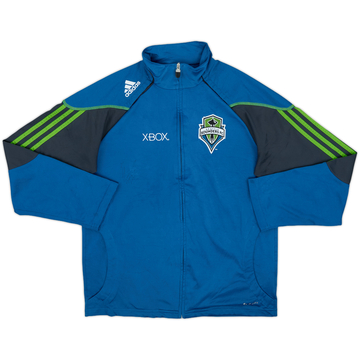 2010-11 Seattle Sounders adidas Track Jacket - 8/10 - (S)