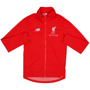 2018-19 Liverpool New Balance Hooded Track Jacket - 7/10 - (S)