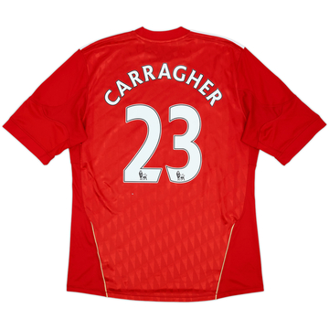 2010-12 Liverpool Home Shirt Carragher #23 - 7/10 - (L)