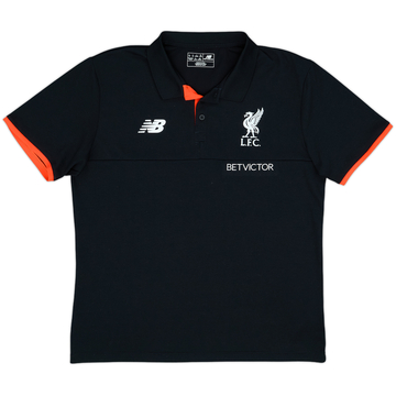 2016-17 Liverpool New Balance Polo Shirt - 9/10 - (L)
