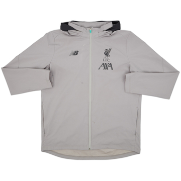2019-20 Liverpool New Balance Hooded Rain Jacket - 5/10 - (XL)