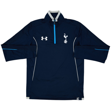 2015-16 Tottenham Under Armour 1/4 Zip Training Top - 8/10 - (M)