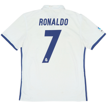 2016-17 Real Madrid Home Shirt Ronaldo #7 - 5/10 - (M)