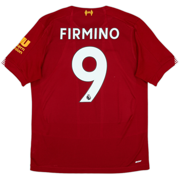2019-20 Liverpool Home Shirt Firmino #9 - 8/10 - (S)