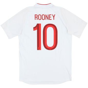 2012-13 England 'Poland/Ukraine' Home Shirt Rooney #10 - 8/10 - (M)