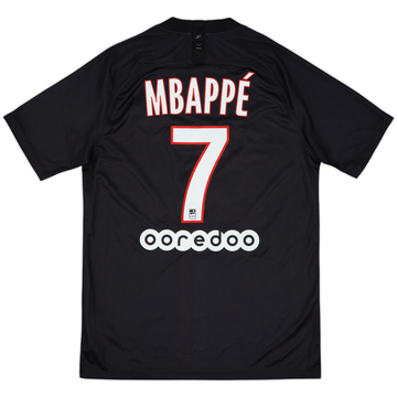 2019-20 Paris Saint-Germain Fourth Shirt Mbappe #7 - 8/10 - (M)