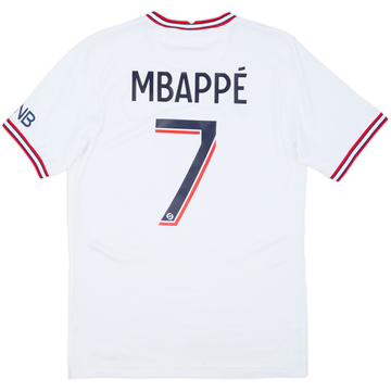 2021-22 Paris Saint-Germain Fourth Shirt Mbappe #7 - 7/10 - (S)