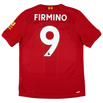 2019-20 Liverpool Home Shirt Firmino #9 - 10/10 - (S)