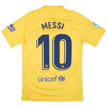 2019-20 Barcelona 'Senyera' Fourth Shirt Messi #10 - 9/10 - (S)