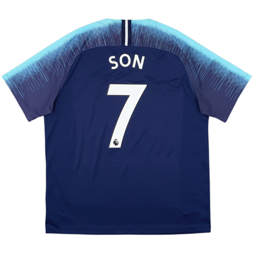 2018-19 Tottenham Away Shirt Son #7 - 9/10 - (XL)