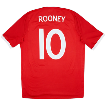 2010-11 England Away Shirt Rooney #10 - 7/10 - (L)